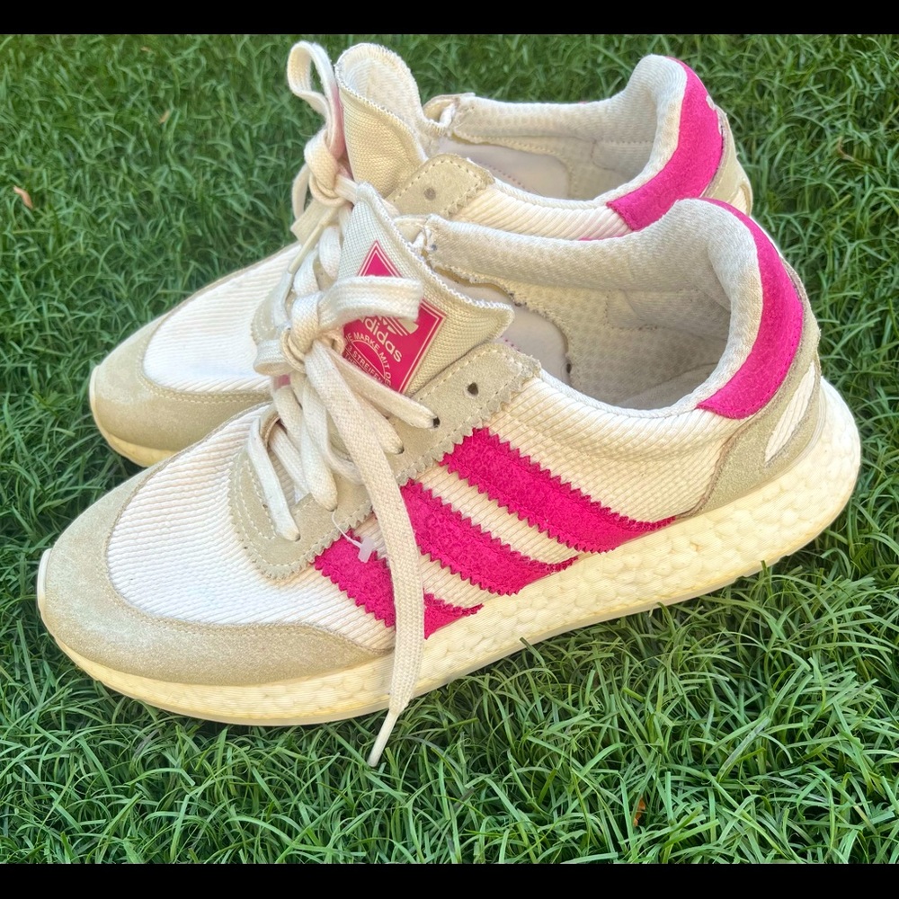 Adidas Women I-5923 Shock Pink Grey